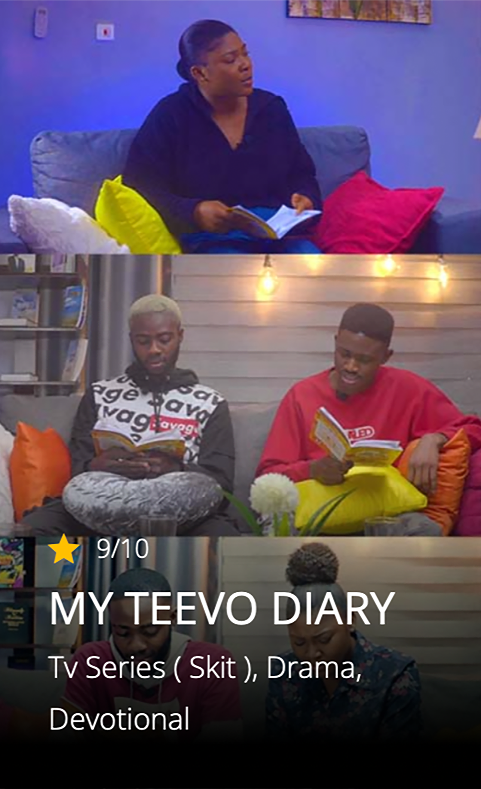 My TeeVo Diary 1